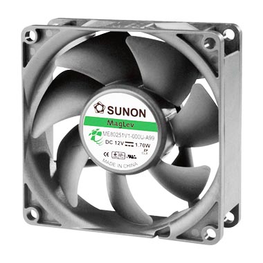 Sunon DC Ventilator fabriek